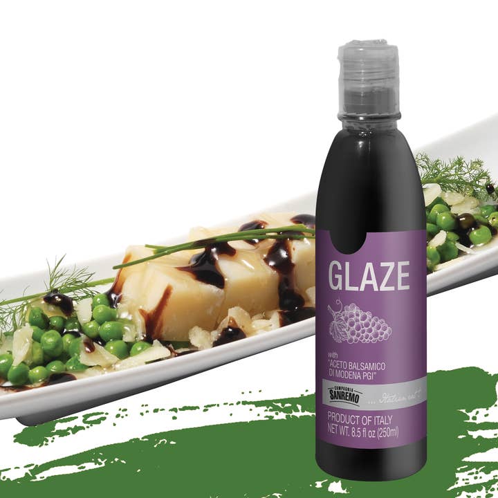 Fine Italian Food - Wholesale Vinegar - Co. Sanremo Balsamic Glaze, 8.5 oz4