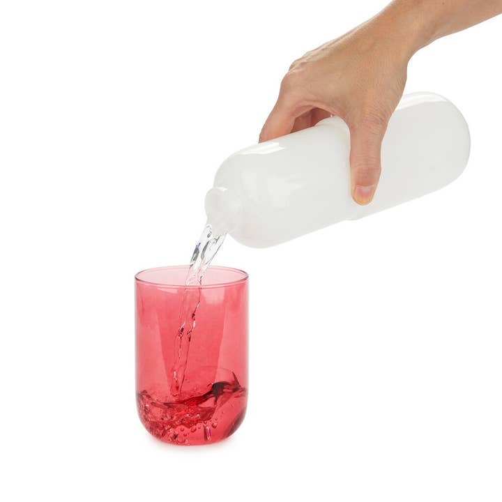 Balvi - Wholesale Water Bottle - Botella & Vaso, Water Pill, 550 ml, white/pink14