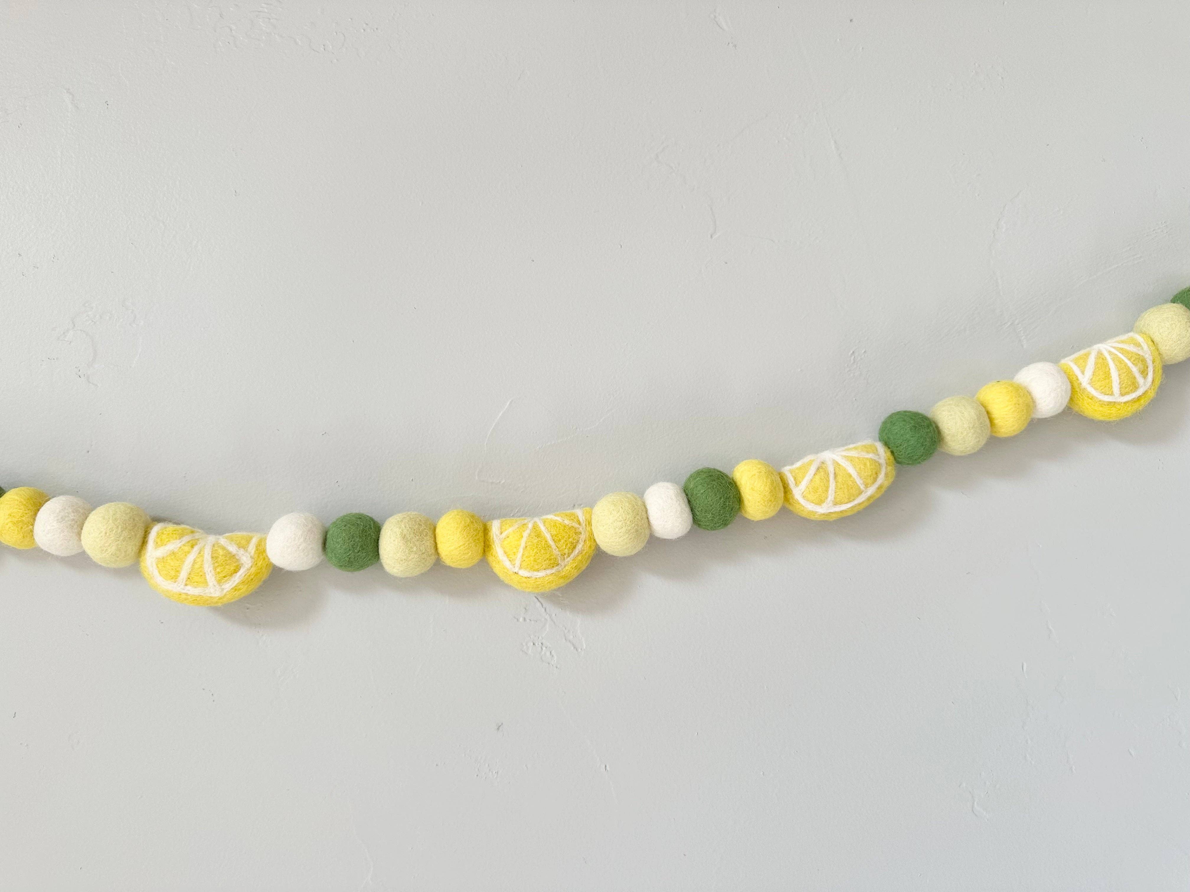 Wool Jamboree - Wholesale Bunting/Garland - Lemonade Garland5