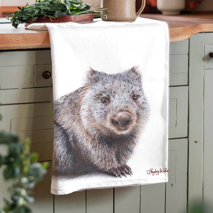 Wombat - Pano de cozinha por atacado de Hayley Wilson