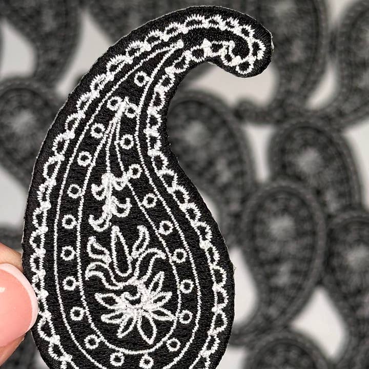 Aloe and Milk Boutique - Wholesale Patch - Paisley patch, western, boot patch, cowgirl, cheer, football