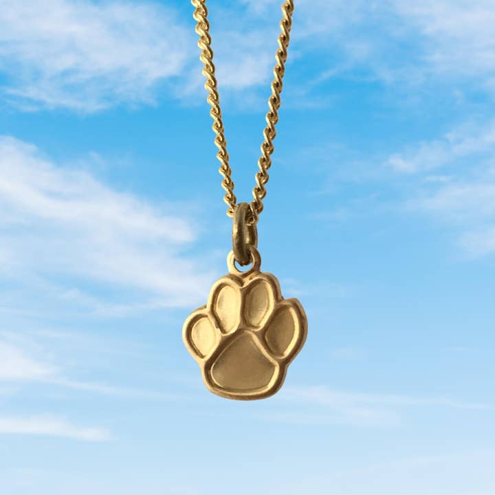 Potenketting op vergulde 18" of 24" ketting voor wholesale door Butter Brass by Vittrock