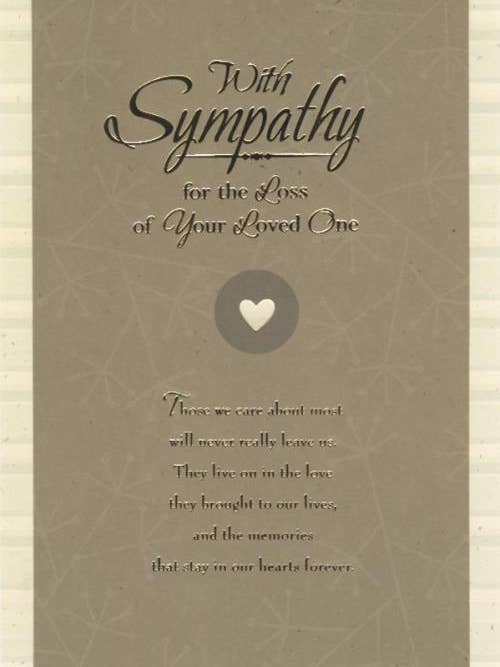 Sympathy Loss Love One | GRTC | LG | 44353G for wholesale by DICKENS INC.