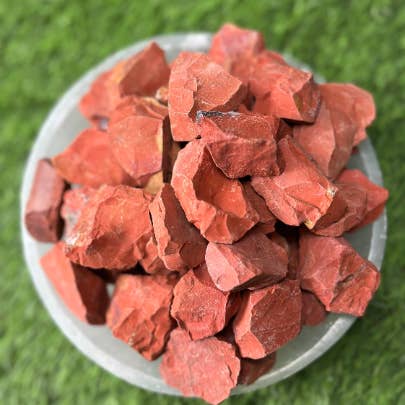 CaNatureLover - Wholesale Spiritual Stone/Crystal - Red Jasper RAW, 0.75"-1.25" Size, RAW Red Jasper,2