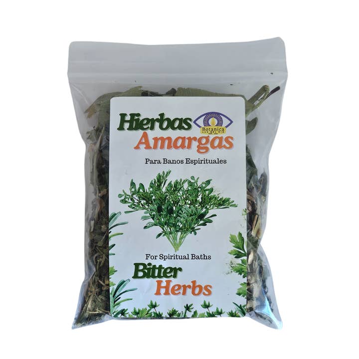 Botanica Luz Del Dia Inc - Venta al por mayor Piedras/cristales espirituales - Hierbas Amargas Bano De Hierbas/Hierbas Amargas para baño de hierbas amargas, 1 onza