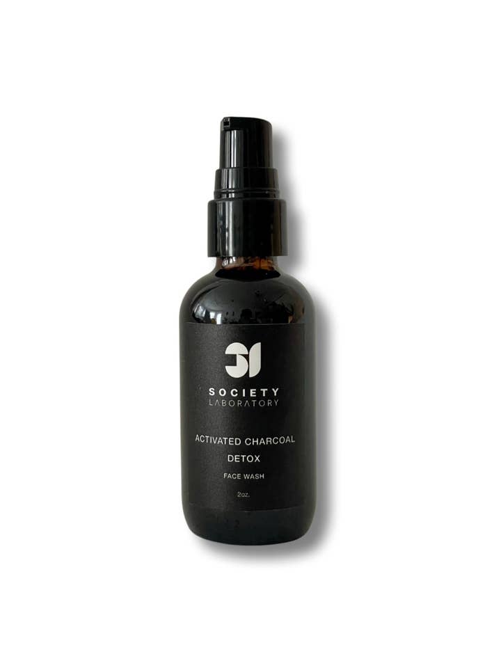 Activated Charcoal Detox Face Wash for wholesale by Society Laboratory