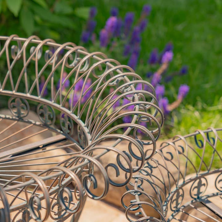 Zaer Ltd. International - Wholesale Plant Pot Stand - "London 1820" Wire Basket Plant Stands in 3 Sizes 3 Pc/Set5