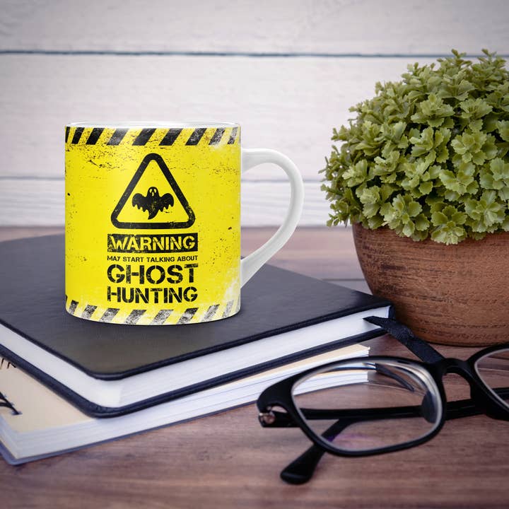 Mug Monster – wholesale Coffee mug – Warning May Start Talking About Ghost Hunting Mug16