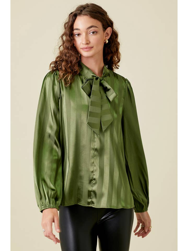 Mystree - Wholesale Blouse - Women's - 60325 Flowy Striped Blouse11