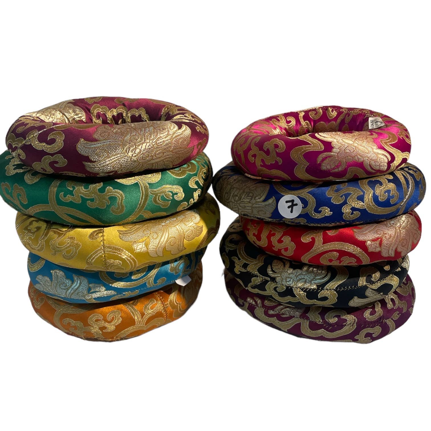 Tenzing Collections - Wholesale Meditation Supplies - Assorted singing bowls Ring Cushion Pillow, Ring Pillow 6
