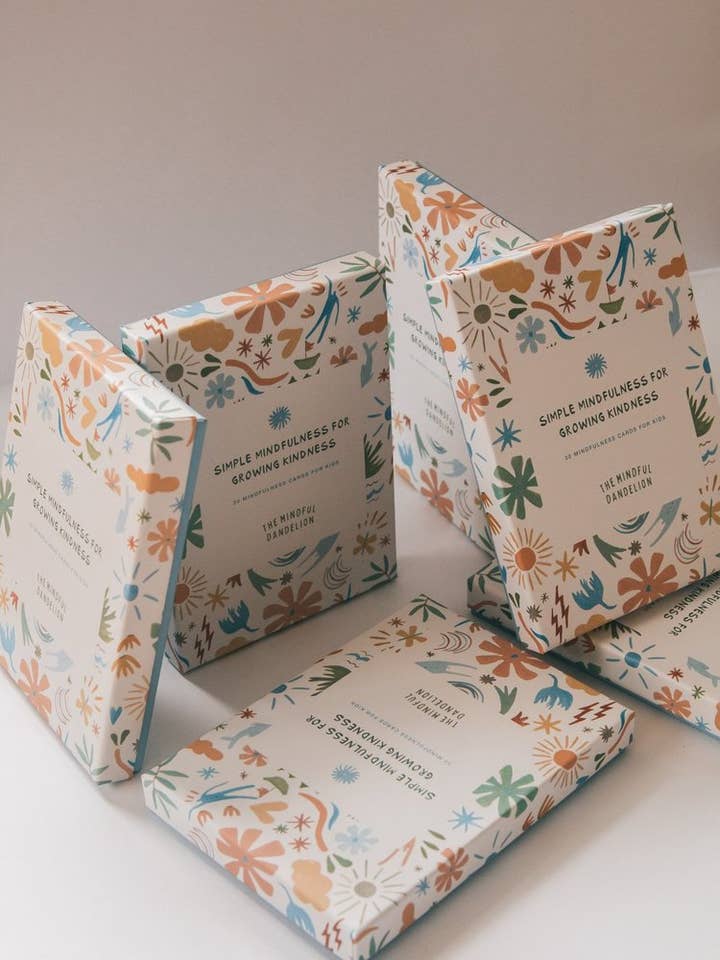 The Mindful Dandelion Card Deck for wholesale by The Mindful Dandelion