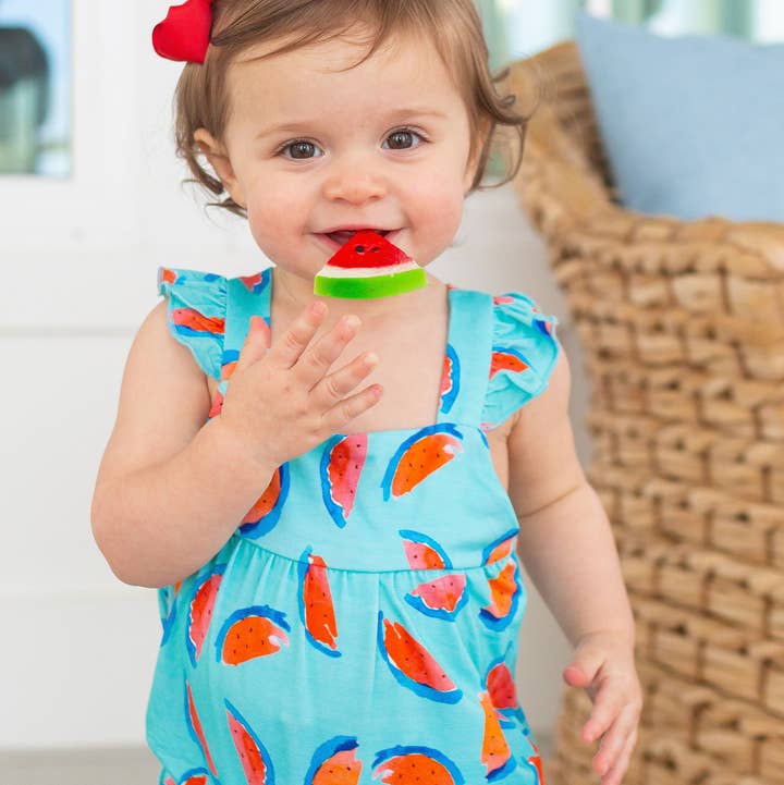 Sweet Bay Clothing - Wholesale Bodysuit (Non-Footed) - Baby - Watermelon Flutter Bubble0