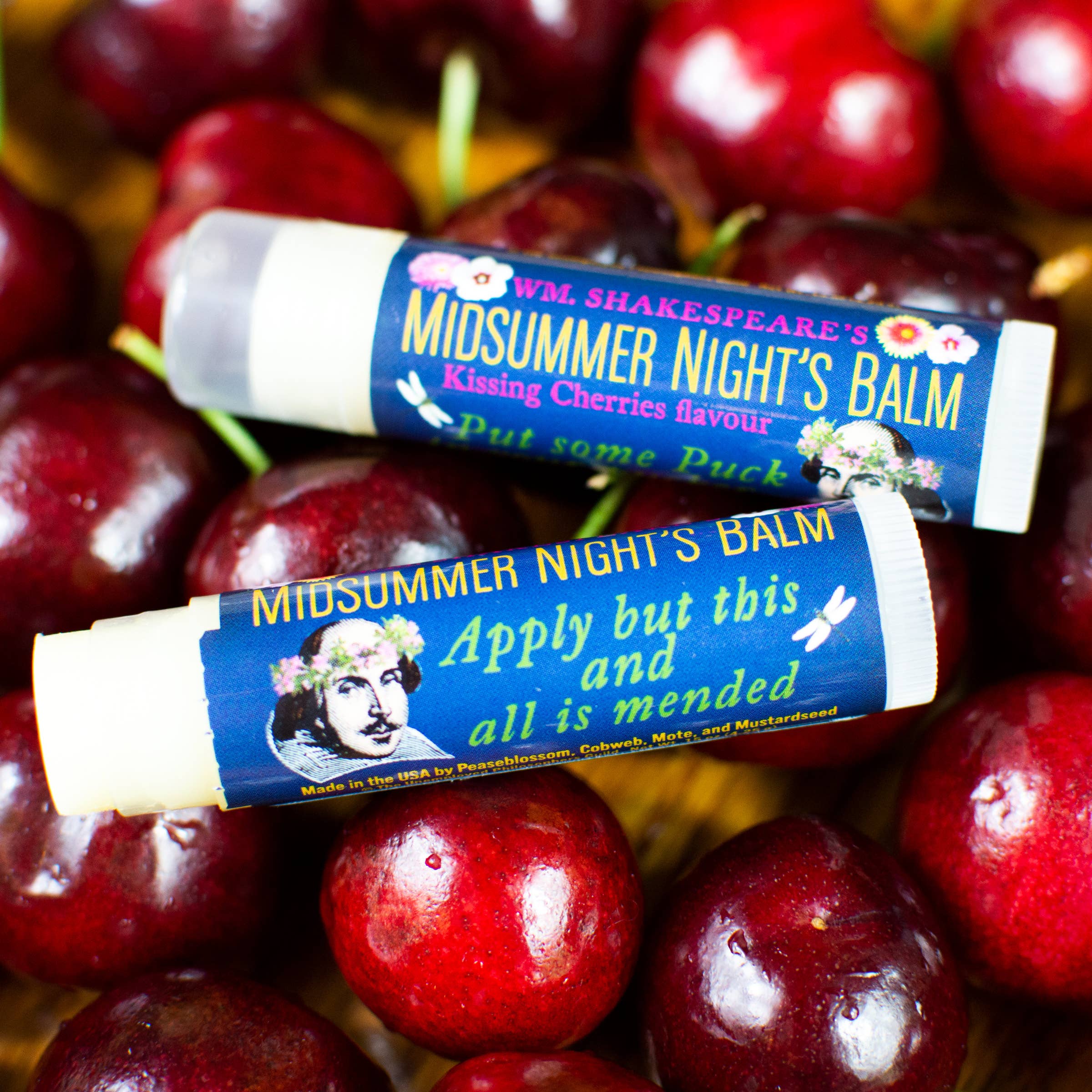 Unemployed Philosophers Guild - Wholesale Lip Balm - Shakespeare's Midsummer Night's Lip Balm3
