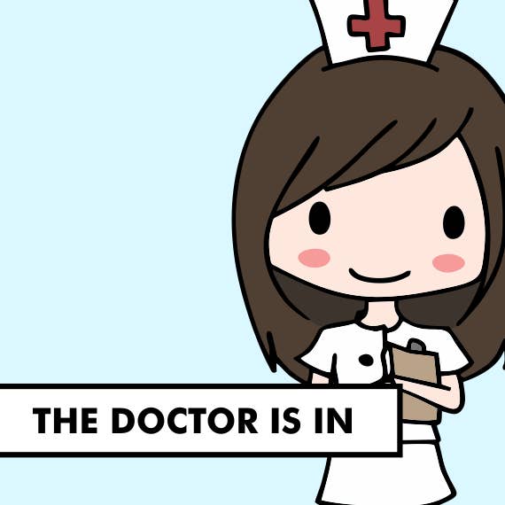 Autocollants Sarah pour rendez-vous infirmier/médecin pour la vente par Stickies by C&S