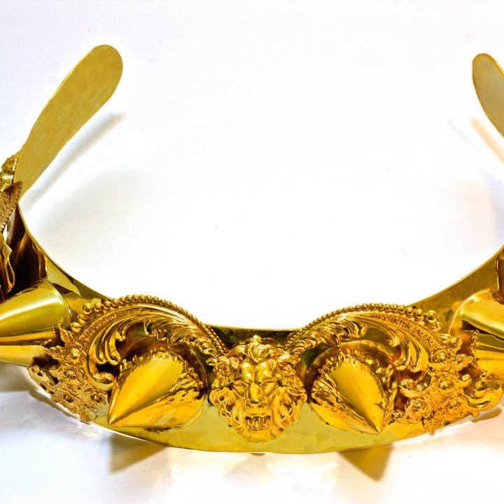 Diadema de león con pinchos para venta al por mayor de MORDEKAI