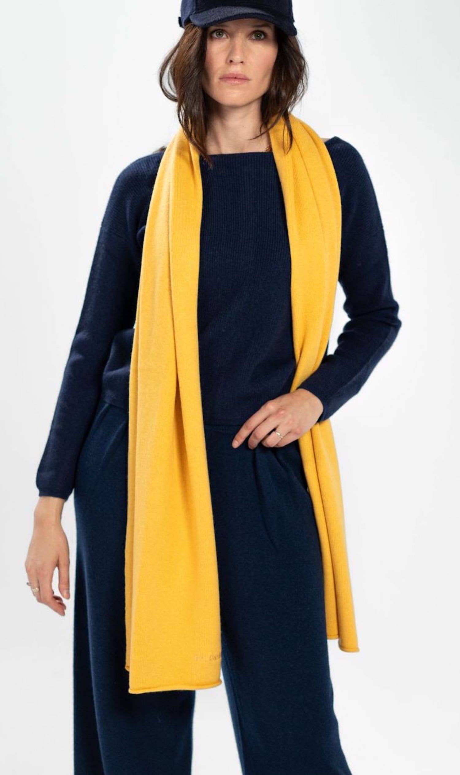 Bel Cashmere S.C. - Venta al por mayor Bufanda - Unisex - Bufanda Grande de Punto de Cachemira y Lana23