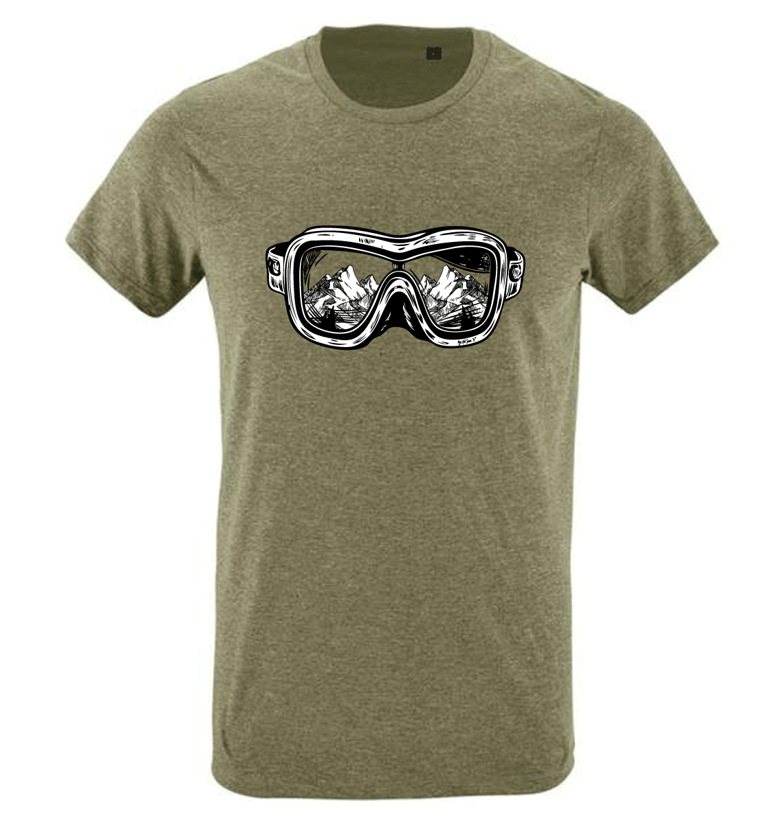 Hot Savoie 74 - Venta al por mayor Camiseta serigrafiada - Hombre - Camiseta Hombre - Máscara de invierno6