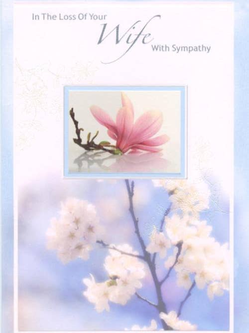 Sympathy Loss of Wife | SETC | SM | 15102-2LW for wholesale by DICKENS INC.