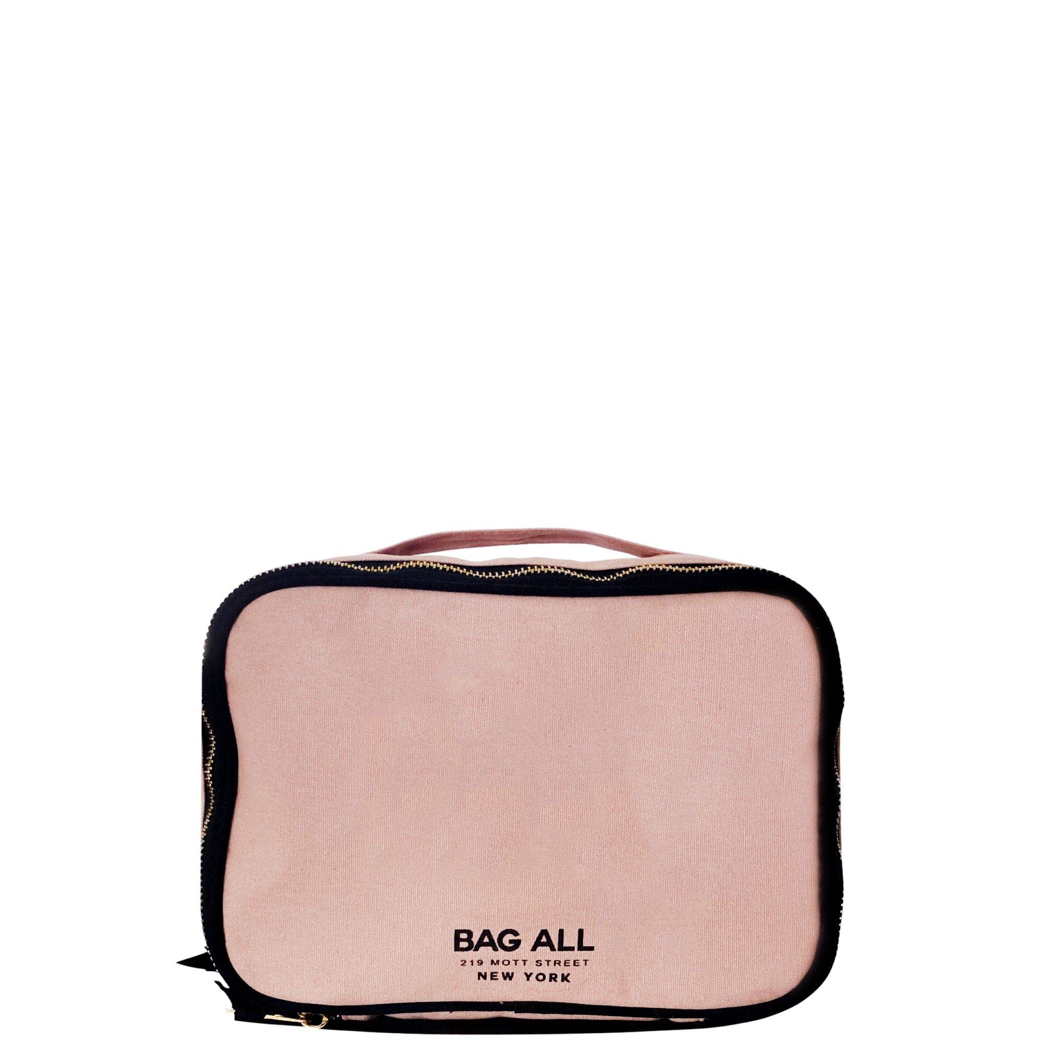 Bag-All - Wholesale Toiletry Bag - Women's - Double-Sided Makeup Case, Pink/Blush3