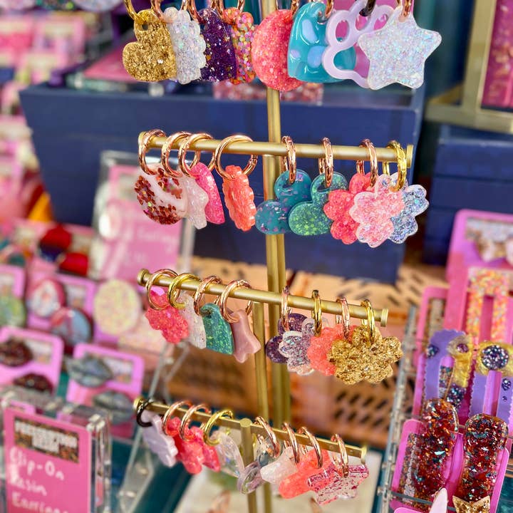 Prescription Resin - Wholesale Keychain - Women's - RESIN BAG CHARM | DOG COLLAR TAG | x 6 MIXED ASSORTMENT1