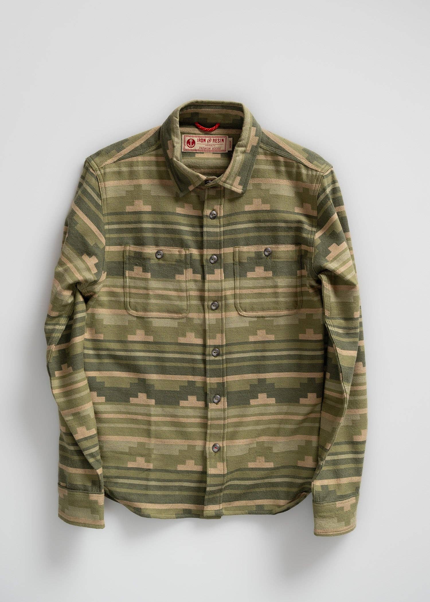 Iron & Resin - Vente Chemise à col boutonné – homme - Chemise Salton1