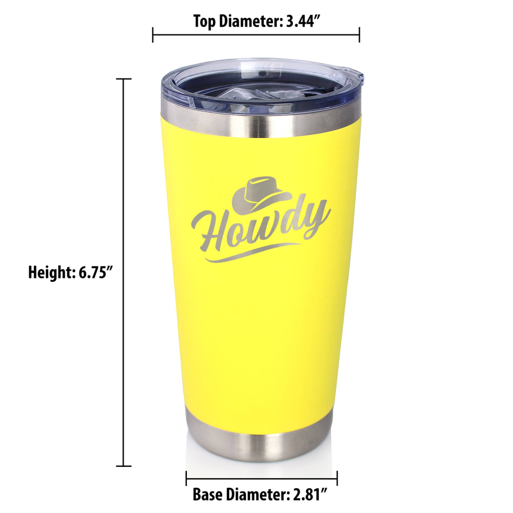 bevvee - Wholesale Insulated Mug/Tumbler - Howdy Insulated Travel Tumbler - Western Party Gifts24
