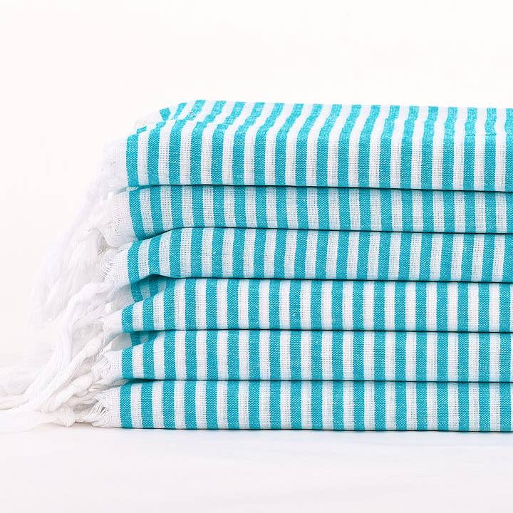 Bes Home Design – Großhandel Badehandtuch – Türkisches Badetuch Pestemal aus 100% Baumwolle, 35"x66" (90x170 cm)5