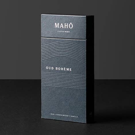 Oud Bohême Incense Sticks for wholesale by MAHŌ Sensory