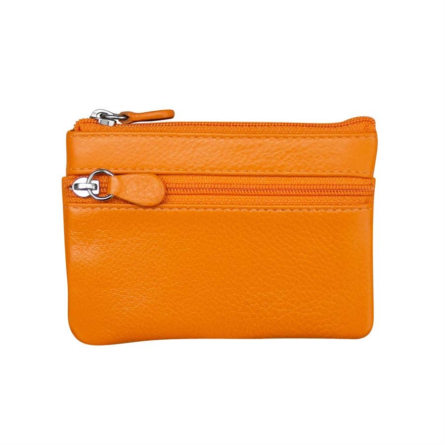 ili New York – Großhandel Geldbörse – Damen – 6414 Mini-Schlüssel-/Geldbörse aus Leder6