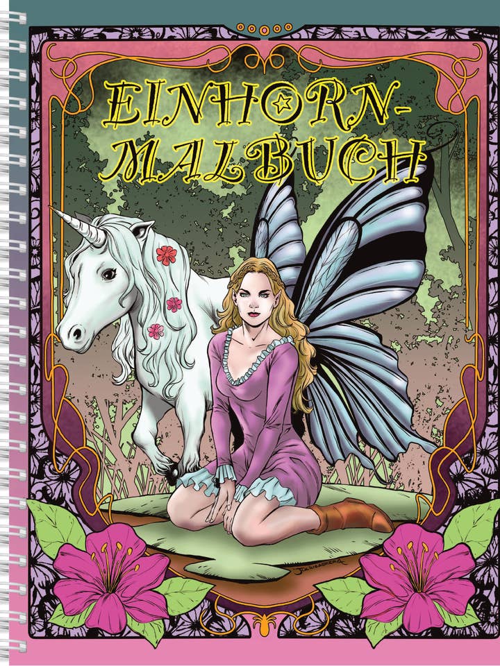 Enhörningsmålarbok för wholesale av Topulo