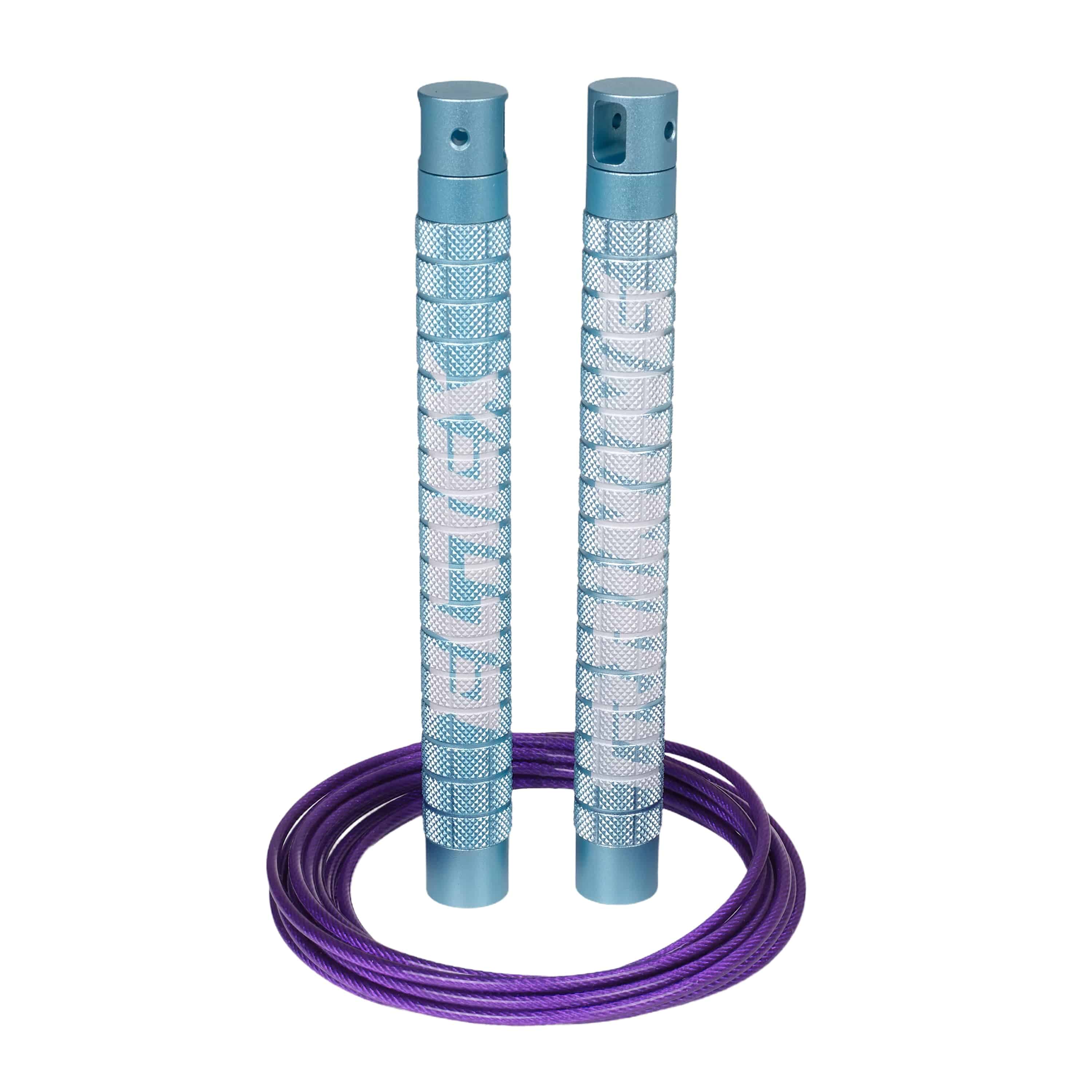 Elitex Training - Wholesale Sporting Accessories - PRO Speed Jump Rope Blue Matte + Purple Rope1