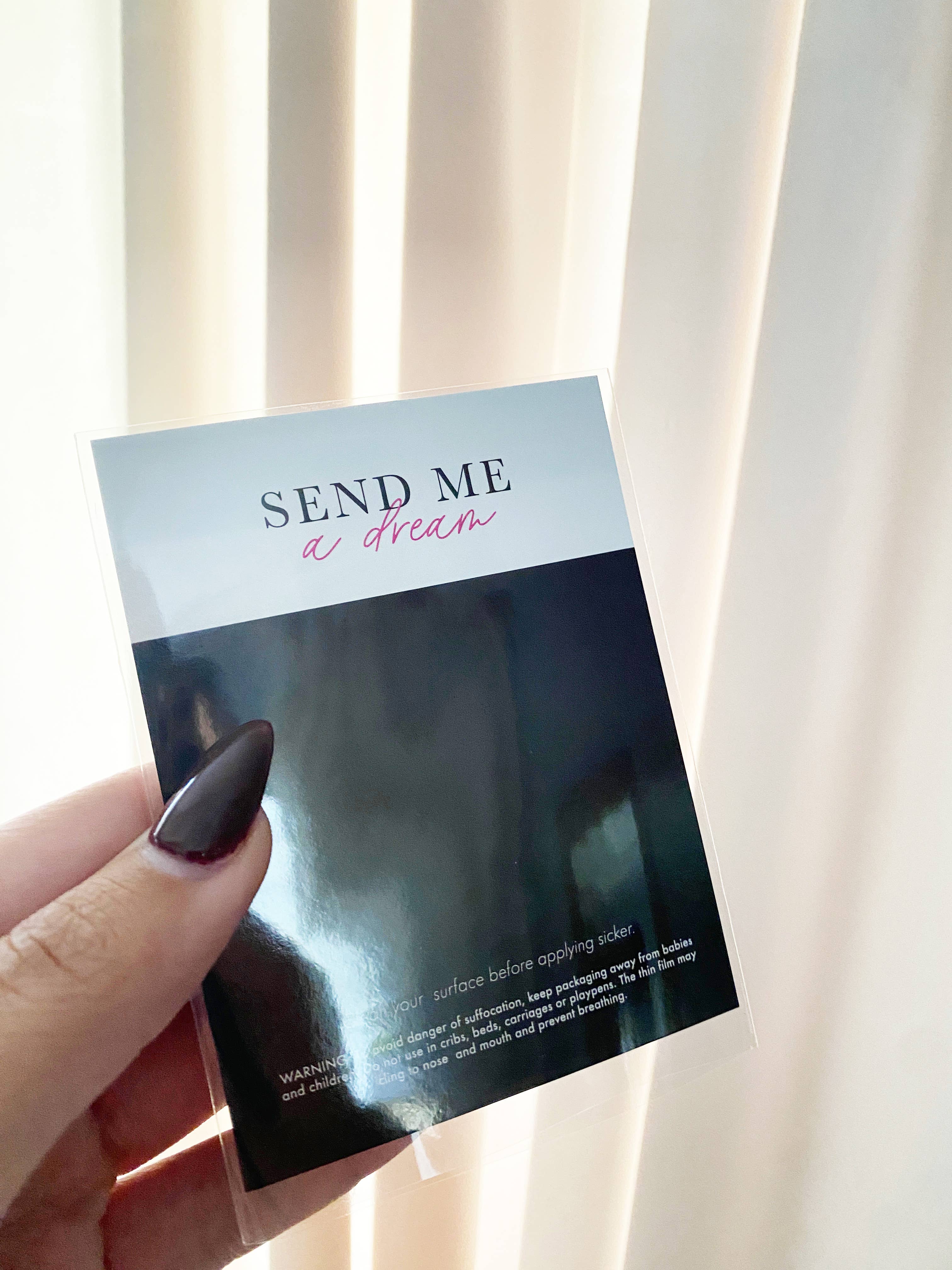 Send Me a Dream - Wholesale Sticker - Custom City State Sticker5