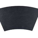 Stone Leaf B-concept Large Stone Insert - Black for wholesale by RAK Porcelain USA