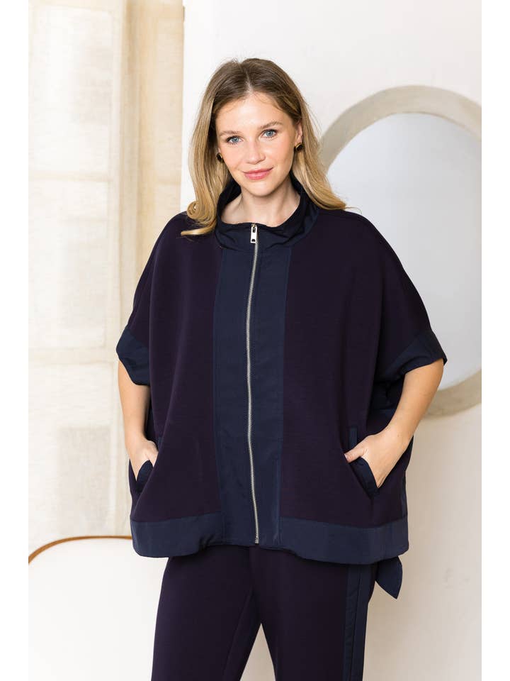 Joh Apparel - Vente Veste – femme - Veste Poncho de Plongée Française Felecia Stretch4