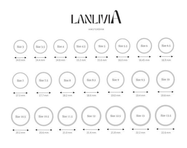 LanLivia - Wholesale Multi-Stone Ring - Gold Vermeil Flower Branch Ring3