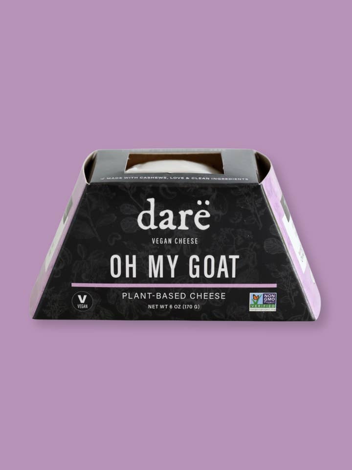 Oh My Goat Plant-Based Cheese for wholesale by Darë Vegan Cheese