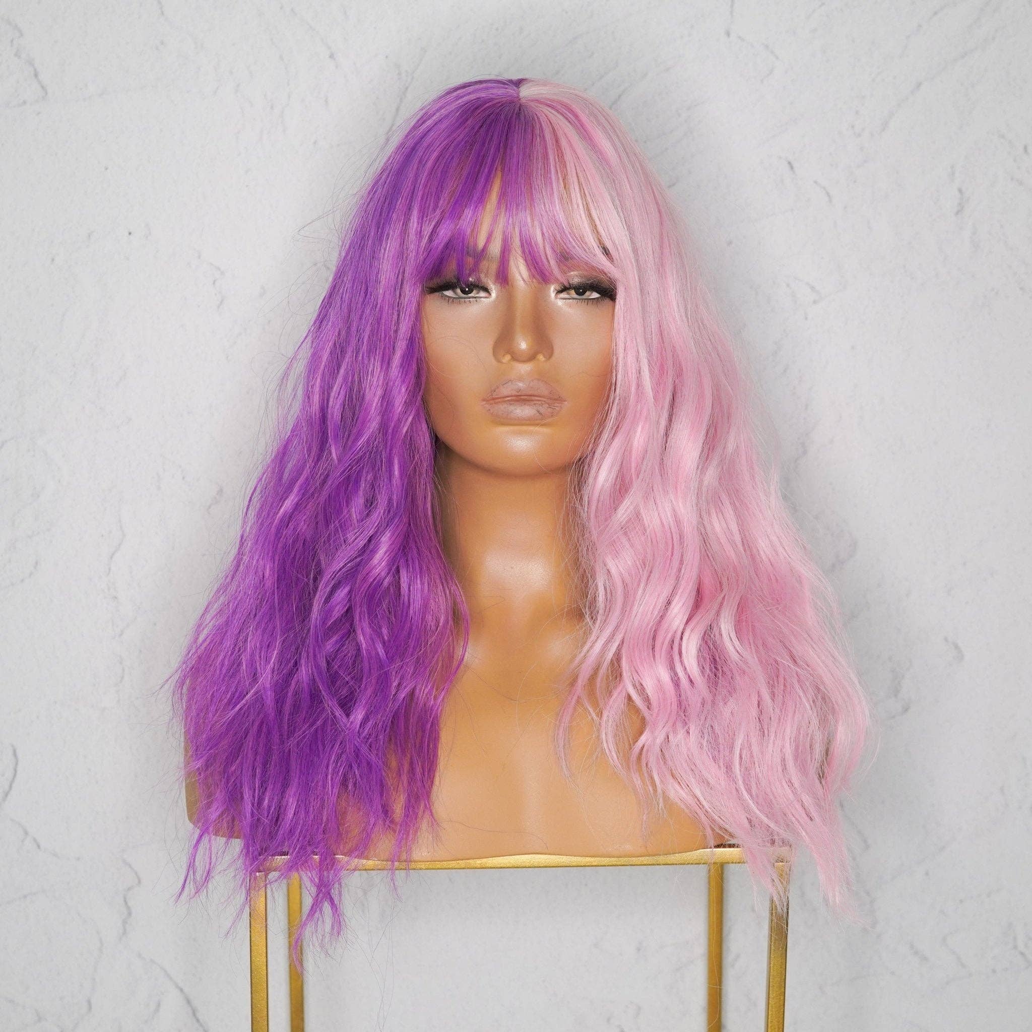 Milk & Honey – wholesale Hair extensions – LOVE STRUCK - Pink - Fringe Wig0