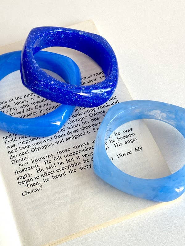 Blue Simple Layered Geometric Bracelets DP25D637 for wholesale by Dipped Shop