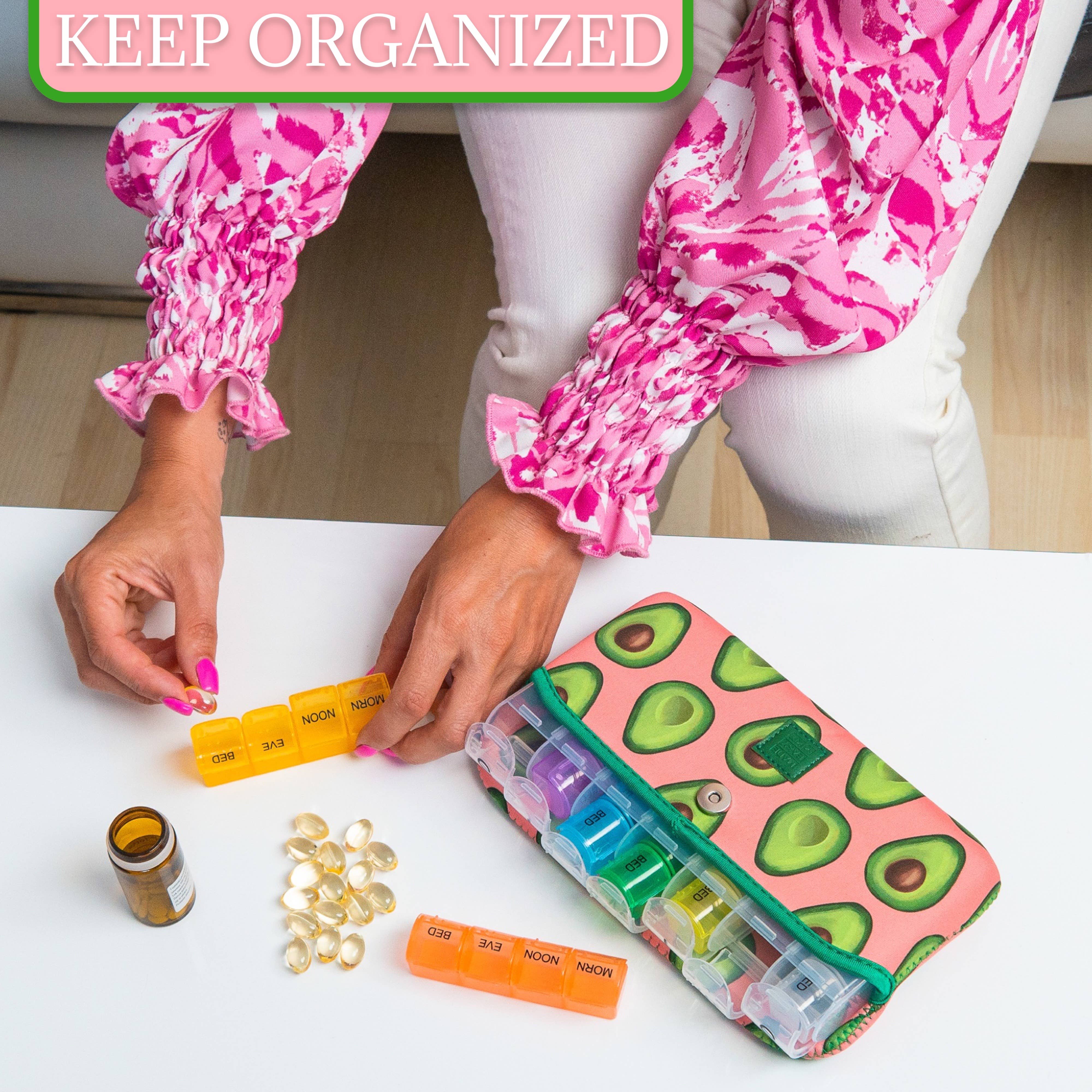 MADE EASY KIT – wholesale Pill organiser – Made Easy Kit Pill Case Large 7-Day / 28 Compartments16