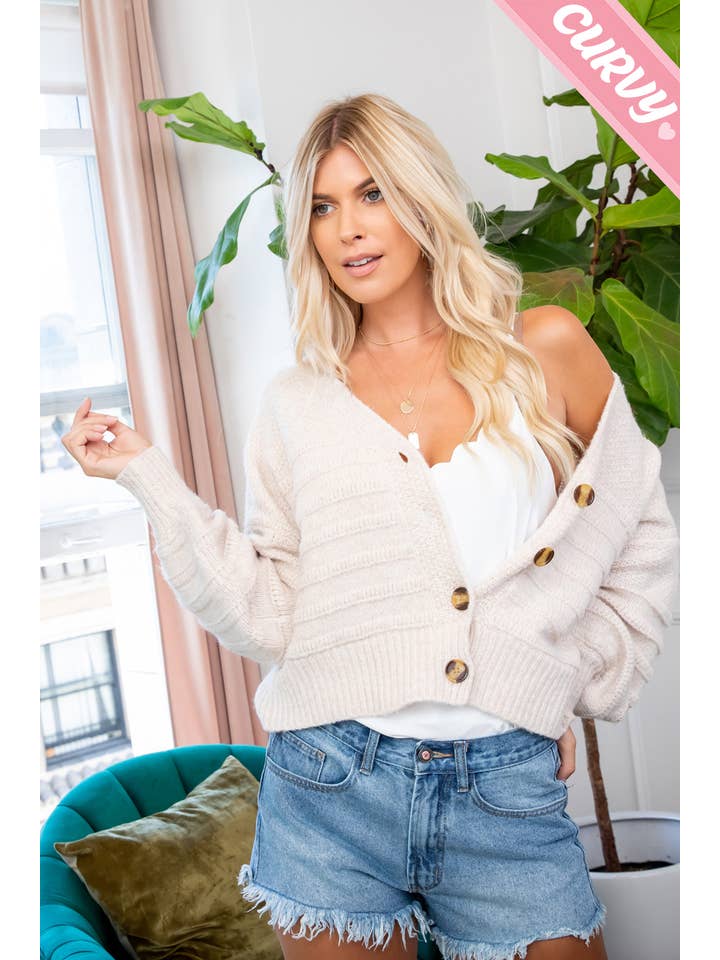 Sweet Lovely by Jen - Wholesale Cardigan - Women's - SW203PL SWEATER CARDIGAN18