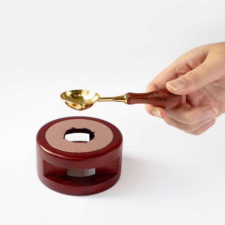 Zetta Florence - Wholesale Craft Supplies - Sealing Wax - Melting Oven & Spoon Set