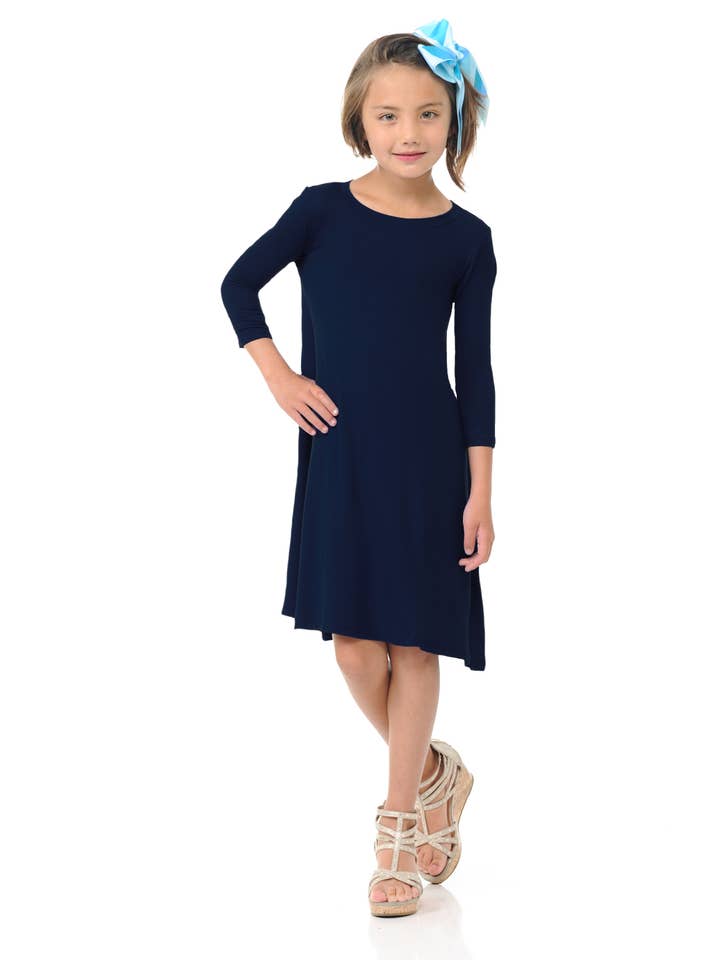 Allium - Wholesale Dress - Kids - Trapeze Dress5