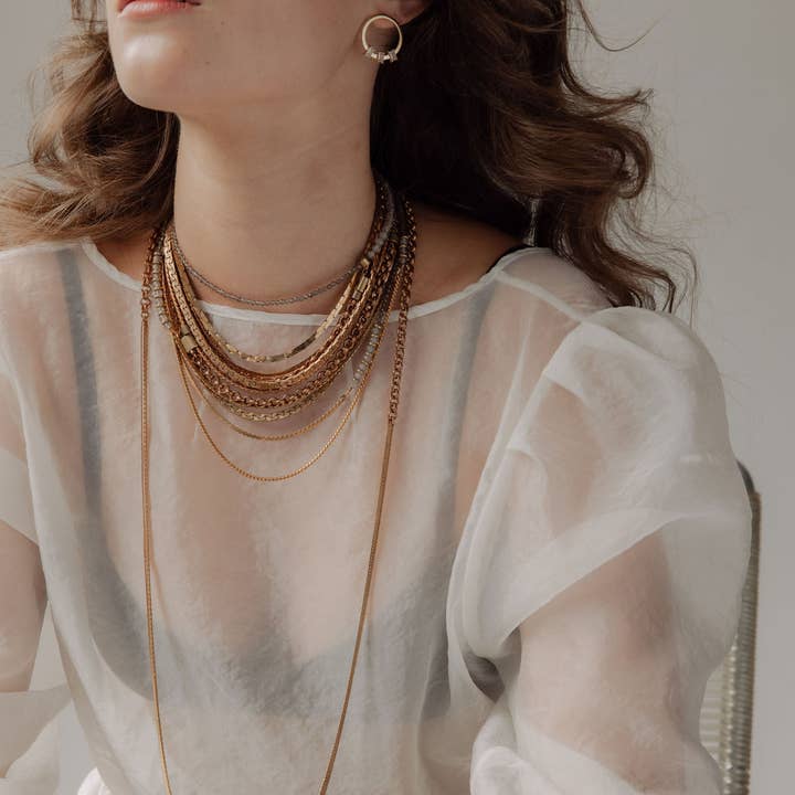 Hailey Gerrits - Wholesale Link & Chain Necklace - Sylvania Necklace