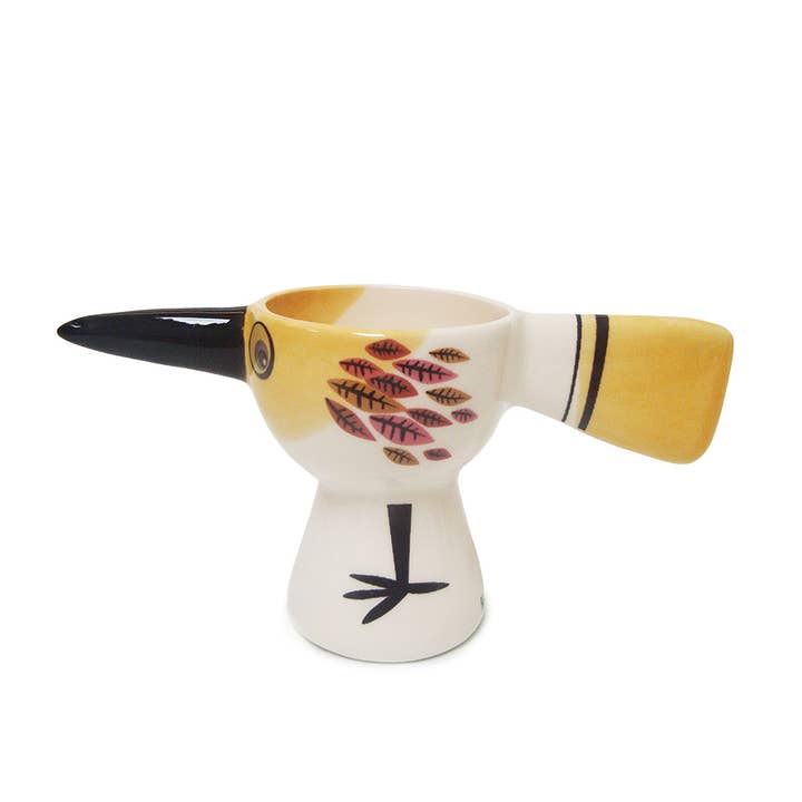 Hannah Turner Ltd - Wholesale Egg Cup/Holder - Yellow Bird Egg Cup3