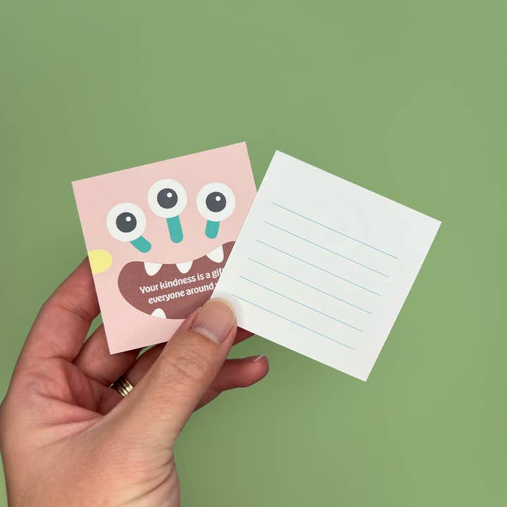 Sungy Side Up - Wholesale Notepad - Monster Lunch Box Notes Notepad – 24 Notes for Kids' Lunches4