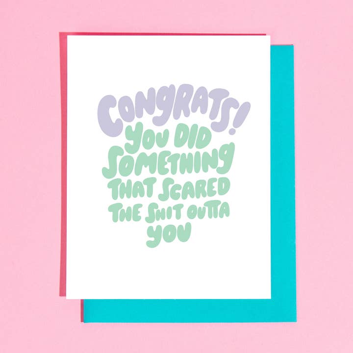 Scared the Shit Outta You Card - DISPONIBILE VERSIONE AGGIORNATA per la vendita all'ingrosso da parte di Your Gal Kiwi