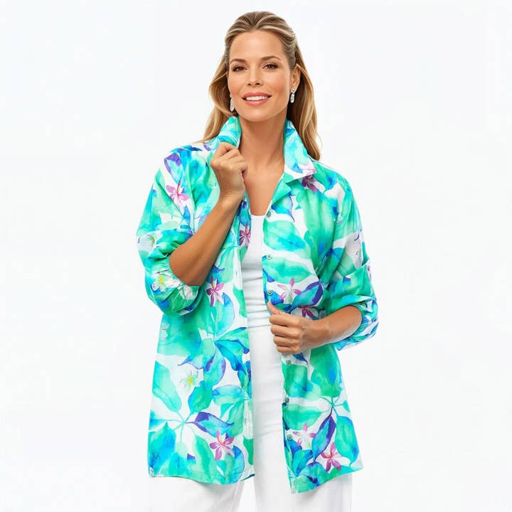 Overhemd met kraag (Broome) voor wholesale door Claire Powell