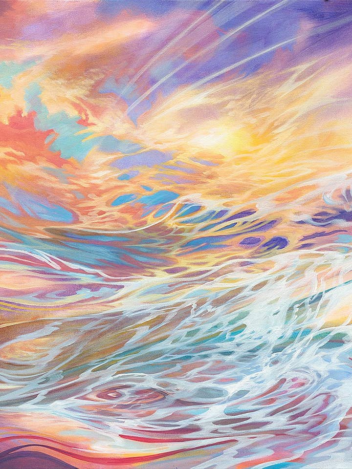'Aether' Giclee Canvas Reproduction for wholesale by Mary Bea Art