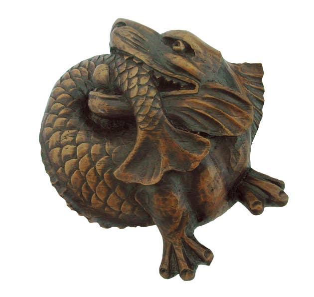 Oakapple Designs Ltd – wholesale Decorative figurine – Medieval Sea Monster. Reproduction Lincoln Cathedral Carving3