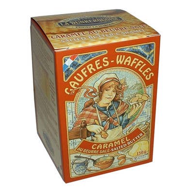 The French Farm - Wholesale Cookie - Biscuiterie Dunkerquoise Caramel Pure Butter Waffles 5.3oz